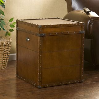 Gray Trunk End Table by Wildon Home ®