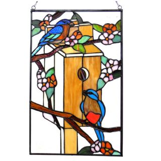 Home Tiffany Glass Window Panel by Chloe Lighting