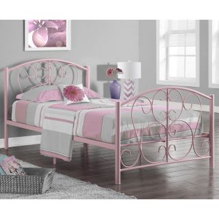 Monarch Twin Scroll Bed Frame   Kids Panel Beds