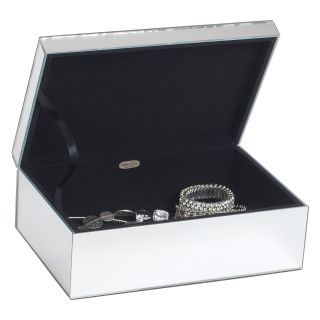 Mele & Co. Chambord Mirrored Glass Jewelry Box
