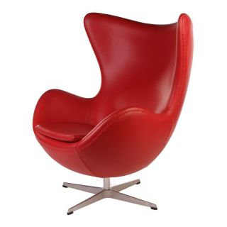 Inner Leather Chair   Red   Accent Chairs