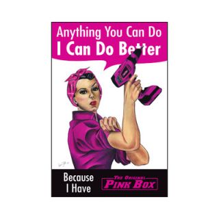 Anything You Can Do I Can Do Better Poster Vintage Advertisement