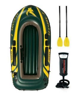Intex Seahawk Inflatable Boat Set   2 Person   Inflatable & Fishing Boats