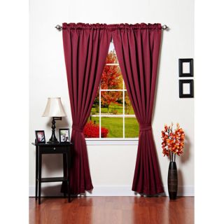 Aurora Home Solid Thermal Insulated 108 inch Blackout Curtain Panel
