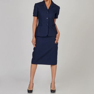Emily Womens Plus Size Short sleeve Skirt Suit   Shopping