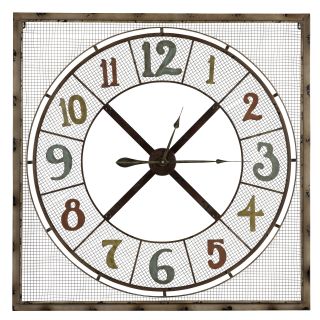 Cooper Classics Maxwell Square Wall Clock   39.5W x 39.5H in.   Wall Clocks
