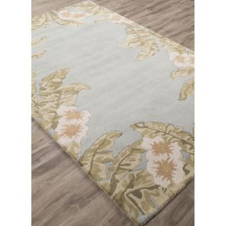 Coastal Seaside Hand Tufted Gray/Green Area Rug by JaipurLiving