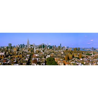 iCanvas Panoramic 180 Degree View of a City, New York City, New York