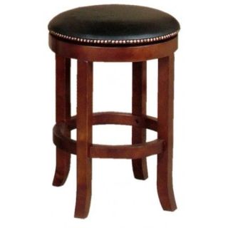 Cappuccino 24 Swivel Bar Stool with Cushion