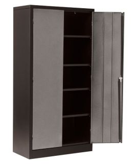 Edsal Quick Assembly Garage Storage Cabinet   Cabinets