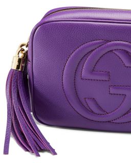 Gucci Soho Small Camera Crossbody Bag, Purple