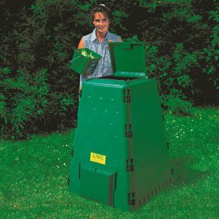 AeroQuick 110 Gallon Recycled Plastic Compost Bin   Composting Bins
