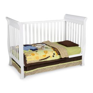 Delta Children Enterprise Glenwood 3 in 1 Convertible Sleigh Crib