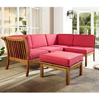 Home Loft Concept Patio Sectional Piece with Cushion
