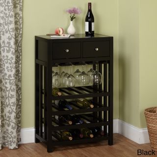 Simple Living Napa Wood 20 bottle Wine Tower   16481020  
