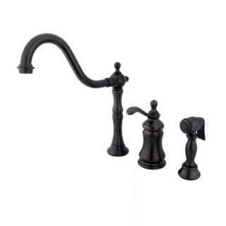 Fontaine Bellver Oil Rubbed Bronze Single Handle Kitchen Faucet