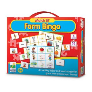 Learning Journey Match It Farm Bingo