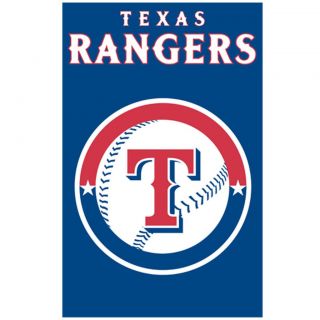 Texas Rangers Nylon Banner Flag   Shopping