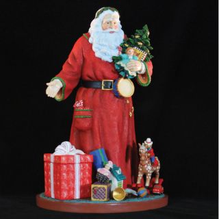 Precious Moments A Gift for You Santa Santa with Toys and Presents