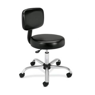 Medical Exam Stool with Back