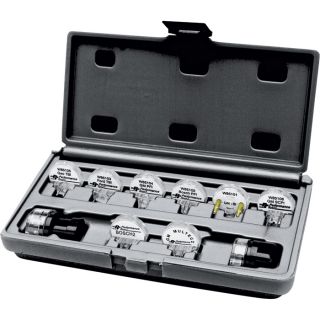 Performance Tool NOID and IAC Light Set — 10-Pc. Set, Model# W89501  Fuel Line Tools