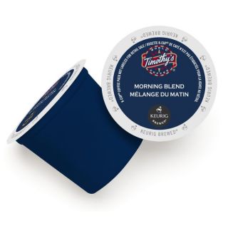 Timothys World Coffee Morning Blend K Cup Portion Pack  