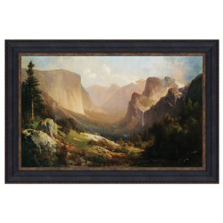 Design Toscano View of Yosemite Valley, 1865 Framed Original Painting