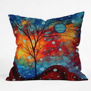 Madart Inc. Summer Snow Polyester Throw Pillow by DENY Designs