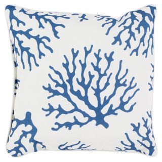 Surya Coral Indoor/Outdoor Pillow   Outdoor Pillows