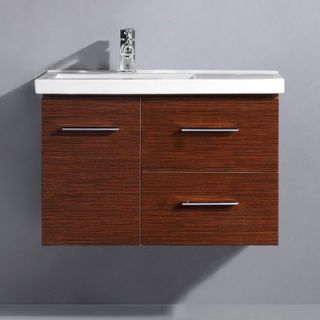 Vigo Moderna Trio 31.25 Single Bathroom Vanity Set