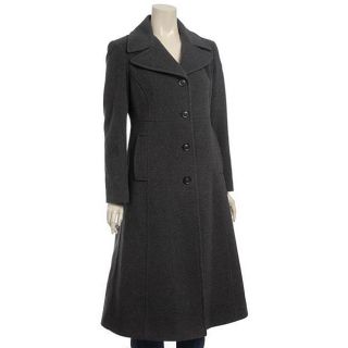 DKNY Womens Petite Long Wool Coat  ™ Shopping