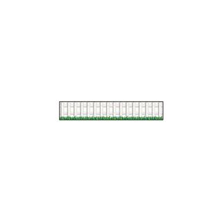 White Picket Fence Accent Punch out Classroom Border