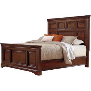 Furniture of America Eminell Antique Walnut Platform Bed