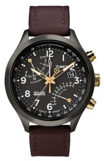 Timex® Intelligent Quartz Fly Back Chronograph Watch, 43mm