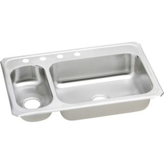 Celebrity 33 x 22 Self Rimming Double Bowl Kitchen Sink