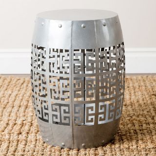 Abbyson Living Rockings Round Garden Stool   End Tables