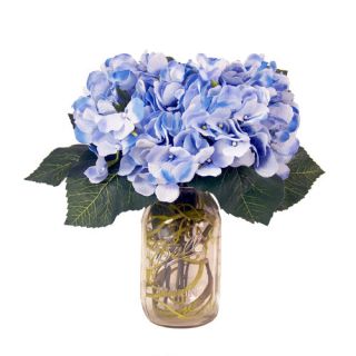 Creative Displays, Inc. Spring Additions Blue Hydrangeas in Acrylic