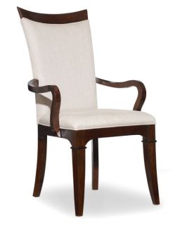Hooker Furniture Palisade Upholstered Arm Chair   Set of 2   Kitchen & Dining Room Chairs