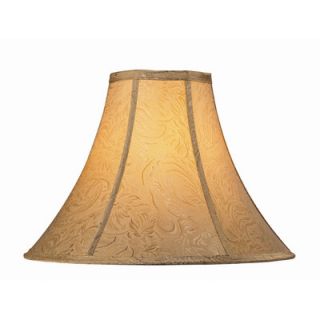18 Jacquard Fabric Bell Lamp Shade by Lite Source