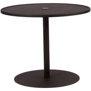 Woodard Solid Top 30 in. Round Pedestal Bistro Table   Bistro Tables
