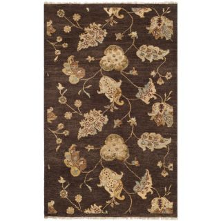 Safavieh Hand knotted Agra Brown Wool Rug (3 x 5)