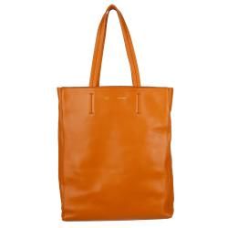 Celine Cabas Small Orange Leather Tote Bag  ™ Shopping