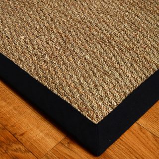 Black/Tan Maritime Area Rug by Natural Area Rugs