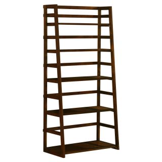 Simpli Home AXSS008KD Acadian Ladder Shelf   Bookcases