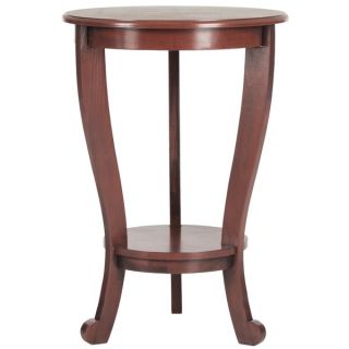 Safavieh Cape Cod Black Pedestal Side Table