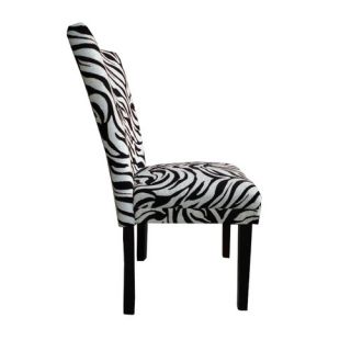 NOYA USA Tiger Striped Parsons Chair