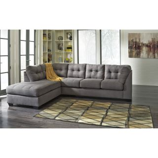 Signature Design by Ashley Majer 2 piece Charcoal Corner Chaise and