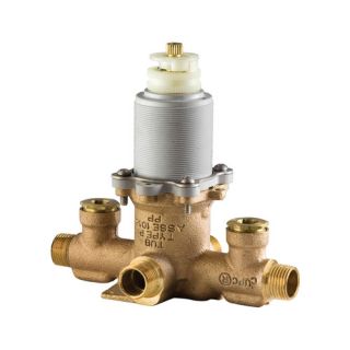 Shower System Thermostatic Tub and Shower Valve with Stop