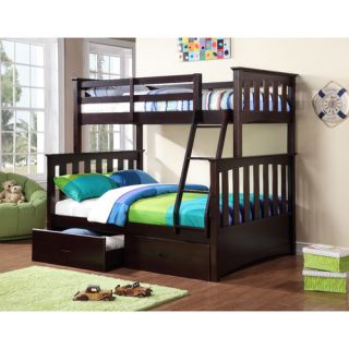 Williams Import Co. Kira Twin Over Full Standard Bunk Bed