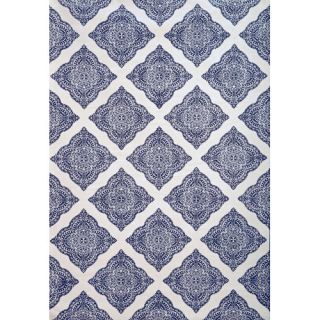 Sonoma Selby Navy/White Area Rug by Abacasa